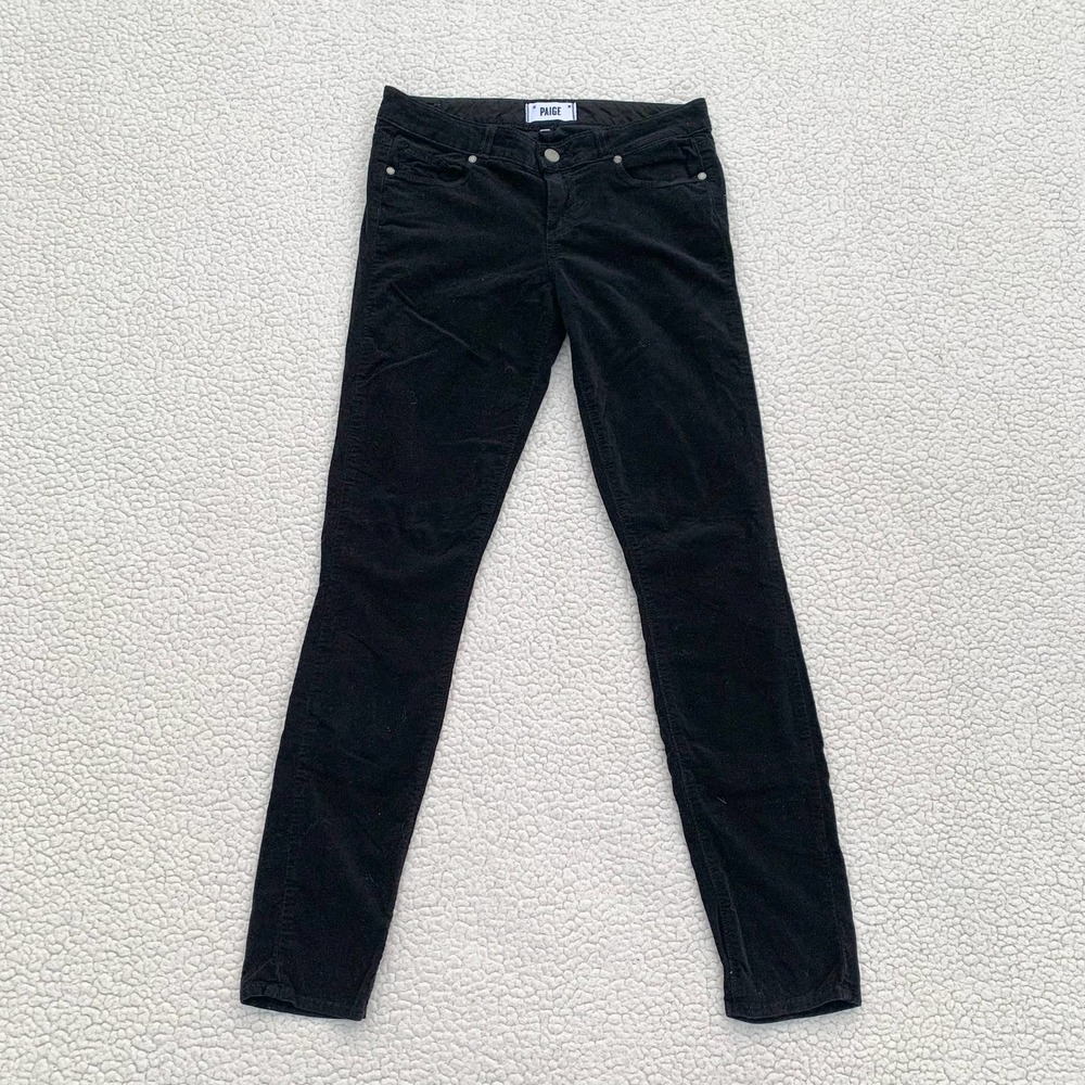 PAIGE Black Verdugo Ultra Skinny Jeans